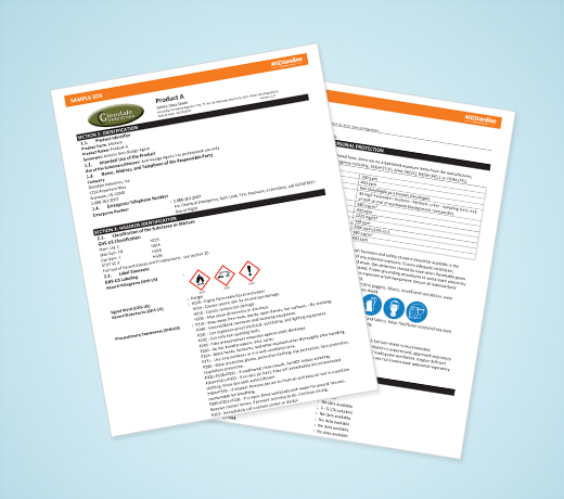 Sample Hazcomghs Safety Data Sheet Sds Velocityehs 